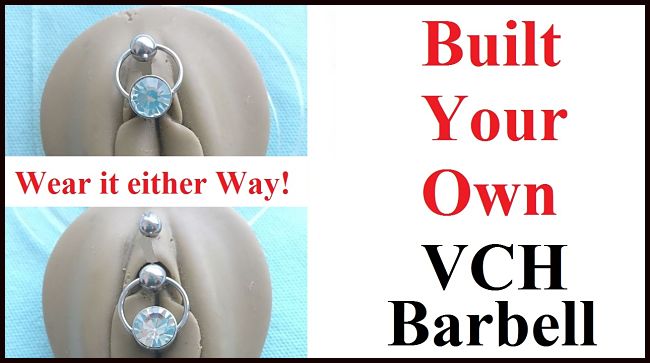 Built Your Own VCH Piercing Barbell. So Many Choices You have!