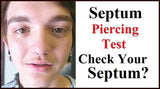 Is Your Septum Pierced Right? CHECK IT?