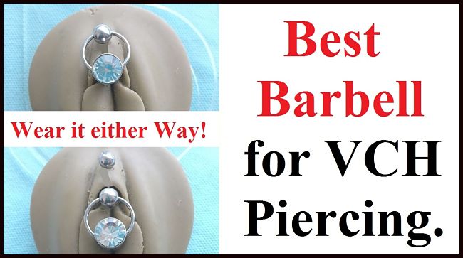The Best and Beautiful Barbell for the VCH Piercing.