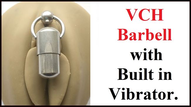 VCH Barbell with Built-in Vibrator.