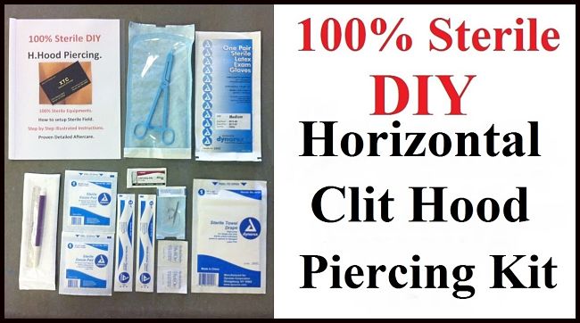 100% Sterile DIY HCH Piercing Kit.