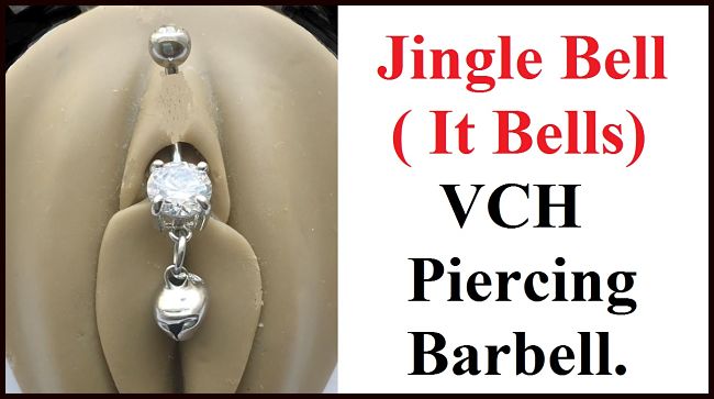 Jingle Bell Barbell for VCH Piercing.