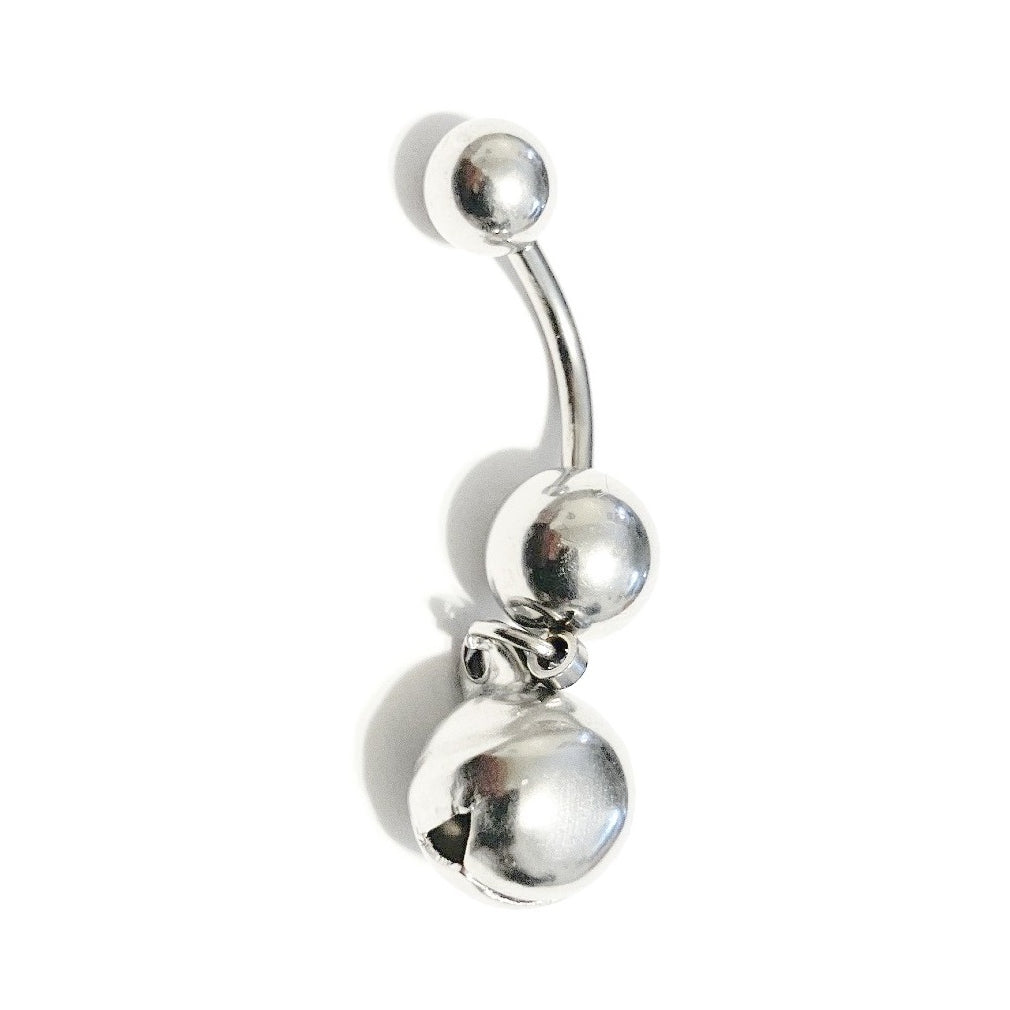 Jingle Bell Charm VCH Piercing Barbell.