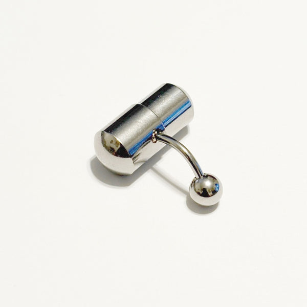 Surgical Steel Vibrating Barbell VCH 14g 10mm L Length with Dozen Batteries.