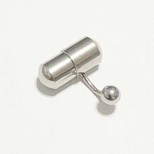 Surgical Steel Vibrating Barbell VCH 14g 10mm L Length with Dozen Batteries.