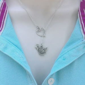 Chicken Necklace Lariat Style. Perfect for the Cook, Chef.