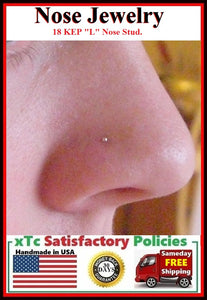 Sterilized Medium Surgical Steel FAKE Nose Hoop. – xtc-jewelry