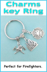 Perfect Charms Key Chain for FIREFIGHTERS related Beautiful Charms.