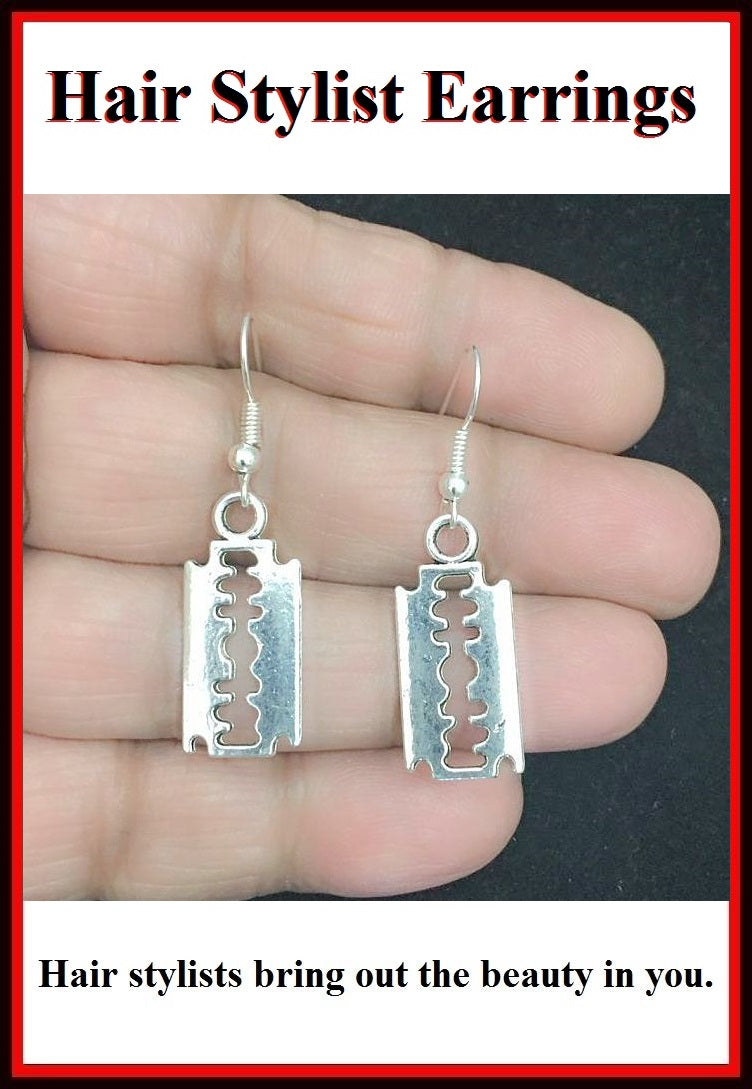 Hair stylist store earrings