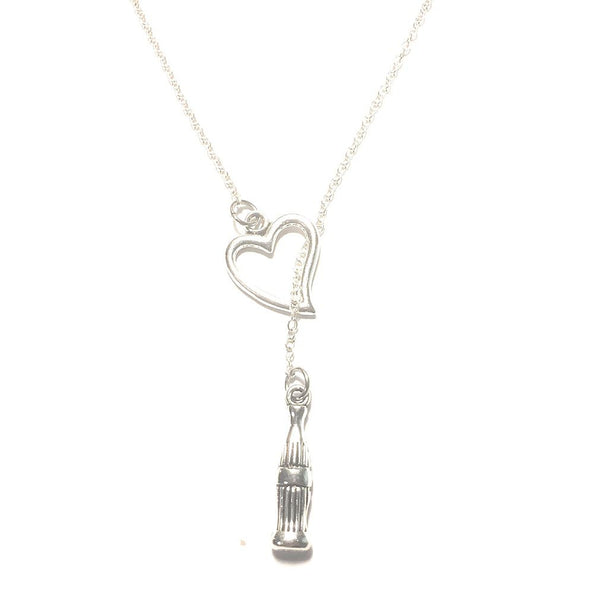 I Love Coke Handcrafted Lariat Y Necklace. Perfect Gift for Coke Lover.