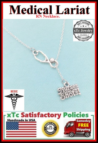 Nurses call the shots with Stethoscope Lariat.