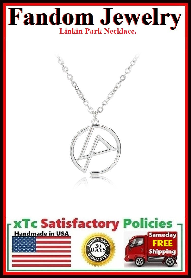 Linkin Park Charm Silver Necklaces.