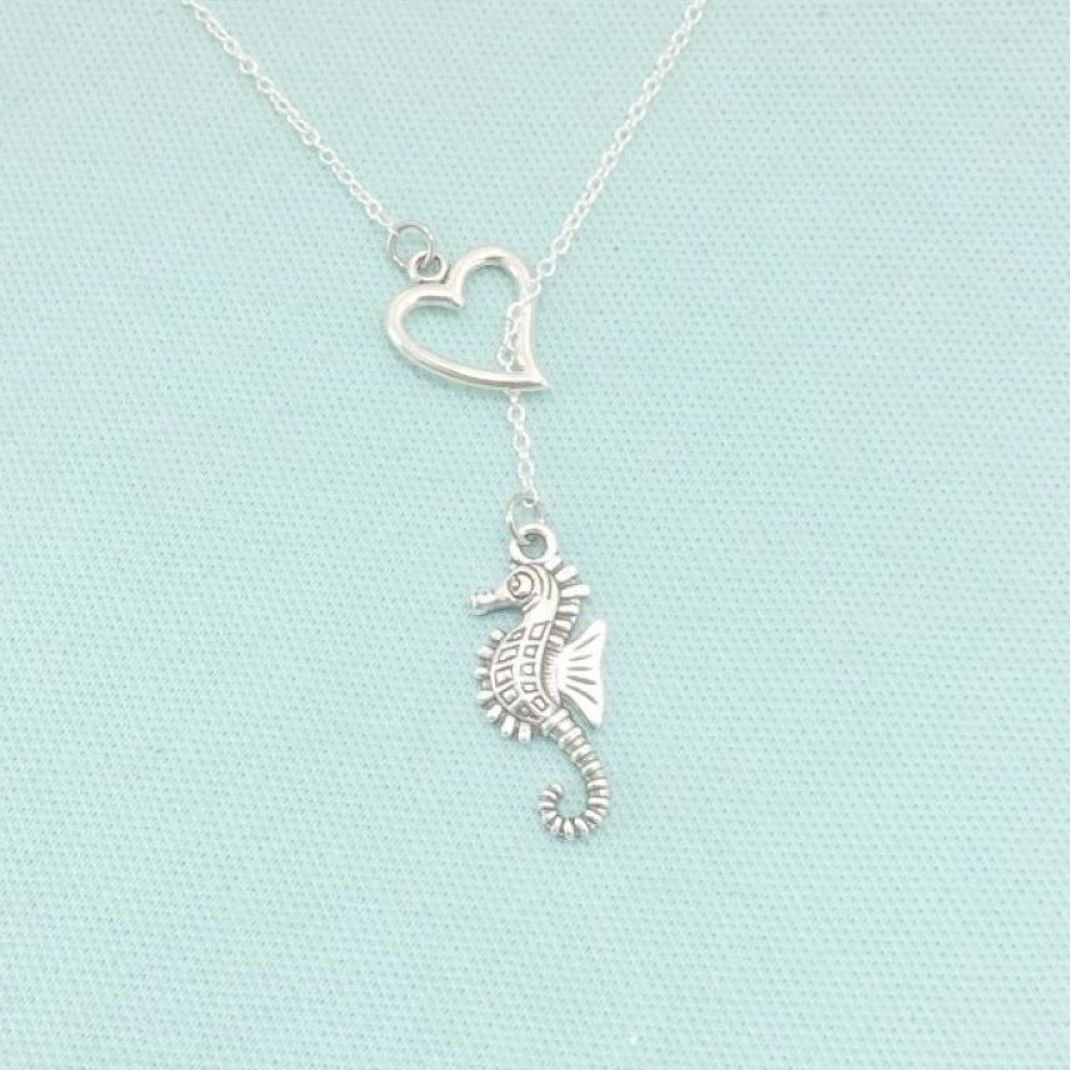 Find a Lover Like Seahorse: SEAHORSE Charms Handcrafted Necklace.