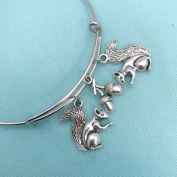 Dray of Squirrels Expendable Charms Bangle.