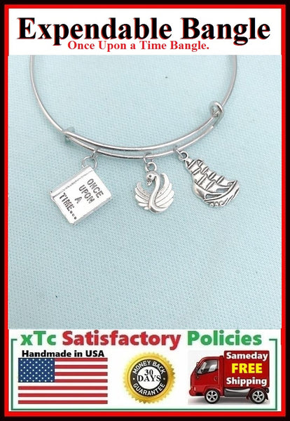Gorgeous "Once Upon a Time" Related Charms Bangle.