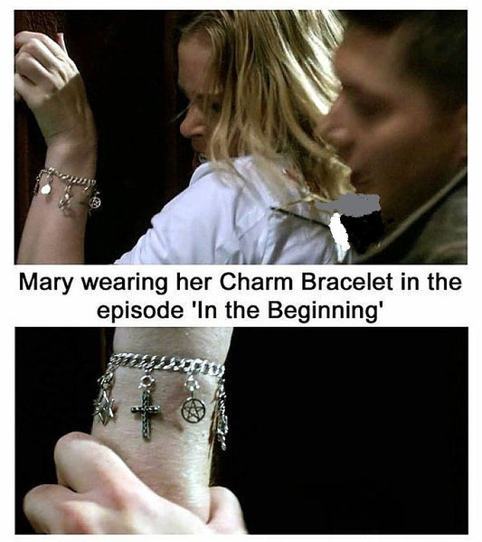Mary Winchester Hunter Charm Bracelet.