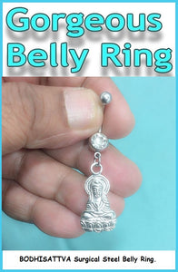 BODHISATTVA Charm Surgical Steel Belly Ring