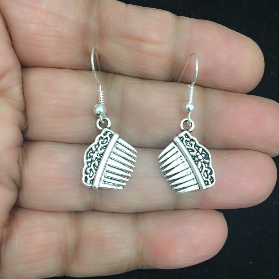 Hair Stylist Handcraft Hair Clip Charm Dangle Earrings. – xtc-jewelry