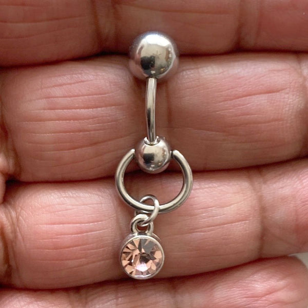 LILAC Gem Top Drop VCH Barbell with Heavy Ball for Extra Pressure.