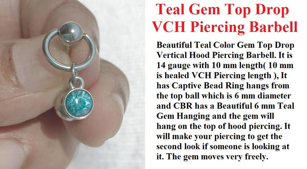 Teal Gem Top Drop VCH Barbell with Heavy Ball for Extra Pressure.