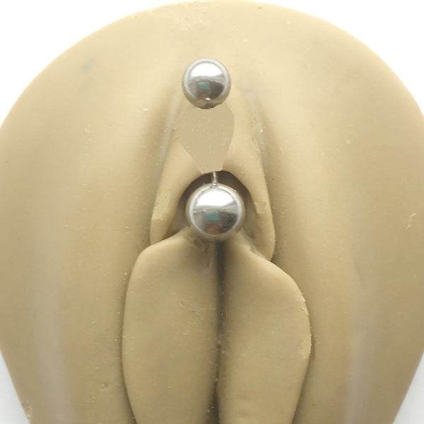 THIN 16 Gauge with BIG BALL Sterilized Surgical Steel VCH Piercing Barbell.