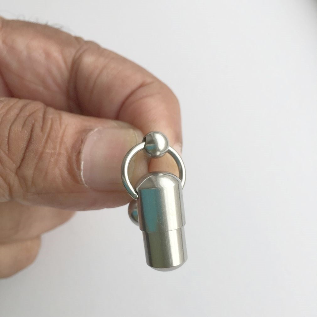 Surgical Steel VCH Vibrating Barbell with DOZEN Batteries. xtc-jewelry Surgical Steel VCH Vibrating Barbell with DOZEN Batteries. xtc-jewelry
