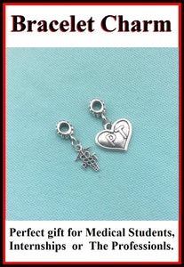 Medical Bracelet Charms : Physical Therapist (PT) charms.