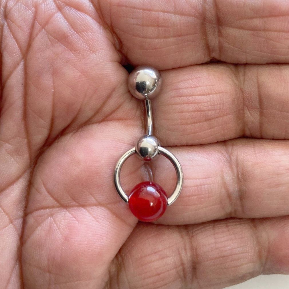 Carnelian Reversible VCH DOOR KNOCKER with Heavy Ball.