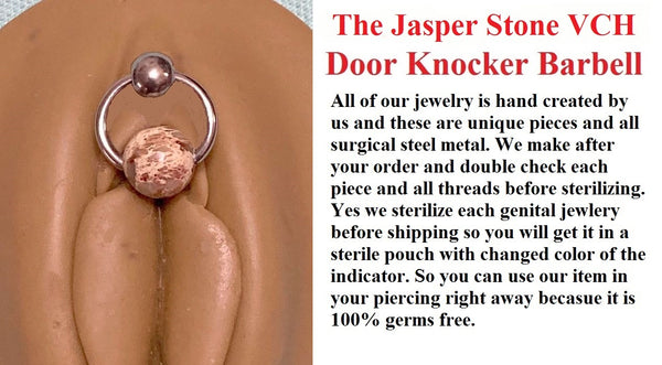 Surgical Steel with JASPER VCH Reversible Door Knocker with Heavy Ball for Extra Pressure.