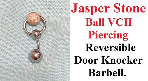 Surgical Steel with JASPER VCH Reversible Door Knocker with Heavy Ball for Extra Pressure.