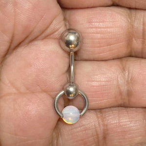 Surgical Steel with OPALITE VCH Reversible Door Knocker with Heavy Ball for Extra Pressure.