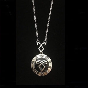 Runes Combo Charm Silver Necklaces.