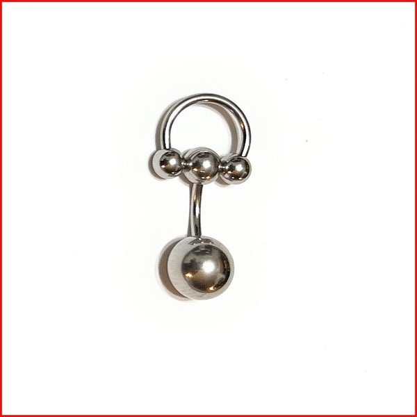 Sterilized Surgical Steel 14g TIGHT FIT Barbell & Horseshoe COMBO VCH Barbell.