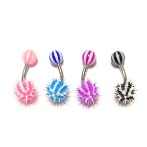 Tickle Your Fancy with Stimulating Koosh Ball Silicon Tickler VCH Barbell.